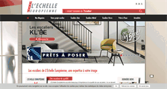 Desktop Screenshot of escaliers-echelle-europeenne.com